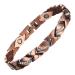MagEnergy Pure Copper Magnetic Bracelet for Women Copper Wristband with 3500 Gauss Magnets Adjustable Jewelry Gifts (Copper Crystal)