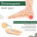 Sulpo Heel Spur Pillows - Pain Relief Inserts for Men & Women | Leather & Latex Foam | Sizes 42-46 | Achilles Tendon Support - Buy Online on GoSupps.com