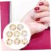 Beavorty 8 Boxes Alloy nail decoration nail embellishments metal nail studs moon nail studs nail art sequins nail star studs jewelry accessories metal decor plastic hollow out 3d confetti - Buy Online on GoSupps.com