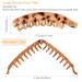 4-Pack Vintage Banana Hair Clips for Thick Hair - Multi-Color Ponytail Clasp for Women & Girls - Buy Online on GoSupps.com