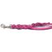 Buy Premium Adjustable Fat Leather Dog Leash for Small & Large Dogs - 2m Pink Double Leash International Shipping - Buy Online on GoSupps.com