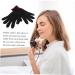 OUNONA 1 Set 4pcs Gloves Heated Mittens Bumps Heat Glove Silicone Bumps Proof Glove Grill Glove Silicone Bumps Heat Proof Glove Bumps Heat Resistant Glove Anti-collision Hairdressing Tool Black 21.5X12.2 cm - Buy Online on GoSupps.com