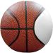 Autograph Blank Mini 6 Inch Basketball | Official Size 1 | Junior Trophy for Signing | White and Brown Panels - Buy Online on GoSupps.com