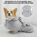 Shop Ownpets Dog Bradge - Quick-Drying Terry Bathing Towel & Absorbent Coat with Velcro Fastener | Adjustable Lightweight Design (S | Gray) - Ideal for International Shipping - Buy Online on GoSupps.com