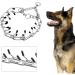 AWAVM Metal Choke Chain for Dog Anti Bark Collars for Dogs Durable Thick Prong Collars for Pet Outdoor Training Stainless Steel Prong Collar for Large Medium Small Dogs(L) - Buy Online on GoSupps.com