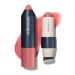 treStiQue Blush Stick, Vegan Blush Stick With Built-In Blush Brush, Pink Blush Makeup For Women, Rose Blush Makeup, 2-In-1 Creamy Blush Makeup Moroccan Rose Refillable