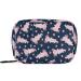 Pfrewn Pill Organizer Case 7 Day Cute Cartoon Axolotl Hearts Travel Pill Box with Zipper Portable Small Weekly Vitamin Medicine Supplement Holder Pouch Bag