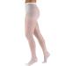 Truform Sheer Compression Pantyhose, 15-20 mmHg, Women's Shaping Tights, 20 Denier, White, Queen White Queen