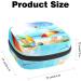 GIAPB Period Bag Sanitary Napkin Storage Bag Period Pouch Travel Makeup Bag Summer Tropical Beach Color3478 - Buy Online on GoSupps.com