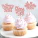 Keaziu 24 Pcs Happy New Year Cupcake Toppers Cheers to 2024 Picks Hello 2024 Cupcake Toppers for Congratulations 2024 Happy New Year Eve Holiday Theme Holiday Party Decoration Hello Pink - Buy Online on GoSupps.com