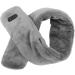 Shop Heated Neck Wrap | Soft & Breathable Vibration Massage Scarf - USB-Powered Outdoor Warmth (Dark Gray) - Buy Online on GoSupps.com