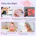 LED Light Mask for Face - Red & Blue Light Therapy 7 Colors Silicone Facial Device for Collagen Production | International Shipping - Buy Online on GoSupps.com