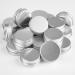 20 Pcs 15ml Aluminum Empty Cream Boxes - Travel-Friendly Round Tin Can with Screw-Top Lid for Lip Balm & Cosmetics - Includes Sticker & Mini Spatula - Buy Online on GoSupps.com