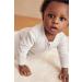 MORI Unisex Clever Sleepsuit - Organic 2 Way Zipped Pyjama for Baby Boys & Girls | Toddler Footed Nightwear 0 Month (Grey) by MORI - Buy Online on GoSupps.com