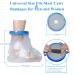 EVERCRYO Waterproof Adult Foot Cast Cover - Reusable Protector for Broken Foot Ankle - Watertight Shower Bath Protection - Buy Online on GoSupps.com