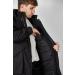 WEEN CHARM Men's Warm Parka Jacket Anorak Winter Coat with Detachable Hood - Black-8828 Small - Buy Online on GoSupps.com
