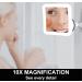 Fancii 10X Magnifying Lighted Makeup Mirror - Daylight LED Vanity Mirror - Buy Online on GoSupps.com