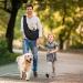 Petloft Reversible Dog Cat Sling Carrier - Hands Free Adjustable Cross Body Small Pet Carrier | Up to 4.99 KG | Black - Buy Online on GoSupps.com