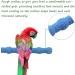 Kathson Bird Perch Stand Cage Accessories 3 Pack - Natural Wooden Paw Grinding Toy for Cockatiels, Cockatoo, Conure, Parakeet - Chew Toy with Rough-Surfaced Design (Random Color) - Buy Online on GoSupps.com
