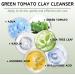 Green Tomato Clay Mask - Korean Skincare - Face Masks Skincare for Cleaning Pore Hydrating Nourishing - Clay Face Mask - Face Masks Beauty - Korean Face Mask - Skin Care Face Mask - Face Care - Buy Online on GoSupps.com