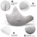 Rotator Cuff Pillow - Shoulder Surgery Side Sleeper Pillow for Neck & Shoulder Pain Relief - Post-Surgery Support (Grey) - Buy Online on GoSupps.com