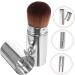 DOITOOL Retractable Powder Brush Makeup Tool Cosmetic Tools Blush Brush Powder Brush for Loose Powder Cosmetic Applicator Travel Artificial Fiber With Cover Telescopic Brush - Buy Online on GoSupps.com