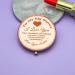 Sister Birthday Gift: Engraved Rose Gold Compact Mirror - Best Friend Graduation Gift Ideas - Buy Online on GoSupps.com