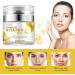 Vitamin C Face Cream with Hyaluronic Acid & Vitamin E Natural Anti Aging & Wrinkle Day & Night Face Moisturiser for Women and Men Boost Skin Collagen Brighten Hydrate and Plump Skin - Buy Online on GoSupps.com