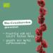 Nut Perfect Bio-Cranberries | Dried Canadian Cranberries Sweetened with Apple Juice | 100g | No Added Sugar - Buy Online on GoSupps.com