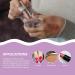Palette de 6 Bagues Manucure pour Nail Art Plateau M langeur pour Vernis Ongles Format Mini Portable Adapt pour Proth sistes Ongulaires et Amateurs de Manucure - Buy Online on GoSupps.com