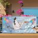 Large Weatherproof Stork Banner Set for Birth - 160 x 70 cm Blue Clattering Stork | International Shipping - Buy Online on GoSupps.com