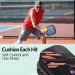 niupipo Lightweight Fiberglass Pickleball Paddles Set - Blue and Orange | Includes 4 Balls and Bag - Buy Online on GoSupps.com