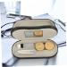 Buy BUIFULSIC Double-Use Travel Glasses Case & Contact Lens Container - Compact 15.8x7.4cm Metal Case for Sunglasses & Lenses - Ideal for International Shipping - Buy Online on GoSupps.com