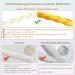 Kaition Heatless Curls Band - Dreamy Overnight Curls with Non-Slip Silk Hair Curlers | DIY Hairstyle Set for Long Hair (Spectra Yellow) - Buy Online on GoSupps.com