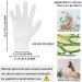 Moisturizing Silicone Spa Gel Gloves for Hand Care | Reusable Sleeping Gloves for Dry Cracked Hands | 2 Pairs - Pink & White - Buy Online on GoSupps.com