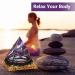 Orgone Pyramid - Amethyst & Obsidian Healing Crystals for Love, Health, and Protection - Chakra Balancing Meditation Home Decor - 6cm - Buy Online on GoSupps.com