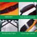 Ultra Lightweight Foldable Wheelchair Brake Transport Wheelchair with Swing-Away Footrest and Flip Back Backest PortableTravel Wheelchair Safety Belt - Buy Online on GoSupps.com