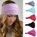 Shop Gemini_mall Women's Fashion Headwrap - Stylish Wide Headband Lace Hair Band Turban and Elastic Scarf for International Shipping - Buy Online on GoSupps.com