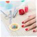 POPETPOP Nail Display Board Makeup Gadgets Nail Showing Holder Nail Mixing Manicure Display Board Nail Drawing Plates Golden Nail Holder Nail Art Christmas Zinc Alloy Color Plate Nail Piece 7.9X7.9X1.2CM Golden - Buy Online on GoSupps.com