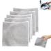 Multipurpose Wire Miracle Cleaning Cloths Wire Miracle Cleaning Cloths Magnifying Wire Dishwashing Rag Resuable Stainless Steel Scrubber Cloth (5PCS)