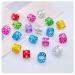 20PCS Multicolor Rhinestone Hair Rings | Dreadlocks Beads for Braiding | Hair Jewelry 12mm Adjustable Tube Beads - Buy Online on GoSupps.com