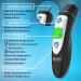 iProven Digital Thermometer with Fever Indicator - Temporal and Ear Measurements Accurate and Fast Reading For Adults and Kids - DMT-489 Black - Buy Online on GoSupps.com
