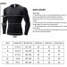 Men's Long Sleeve Compression Shirt - Quick Dry Base-Layer for Sports & Running | Black - Large - Buy Online on GoSupps.com