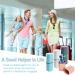 Travel Toothbrush Cups Set - 4 Portable Toothbrush Containers for Home & Travel | Ideal for Business Trips - Buy Online on GoSupps.com