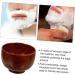 Beaupretty 3-in-1 Razor Cleaning Crystal Mustache Tool - Men's Razor Soap Cup & Dip Sauce Cup for Kids - High-Quality Wooden Utensils - Buy Online on GoSupps.com