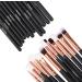 12-Piece Eye Makeup Brush Set | Eyeshadow Lip & Eyebrow Brushes | White Cosmetic Brushes for Flawless Makeup Application - Buy Online on GoSupps.com