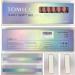 TOMICCA 180PCS Short Square Soft Gel Nails Tips - Matte Finish, 3 in 1 Base Coat, Pre-colored Press On Nail Tips for Nail Art Extensions - Pink - Buy Online on GoSupps.com