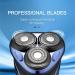 Buy Waterproof Electric Razor for Men | Professional 3D Rotary Shaver & Beard Trimmer - Rechargeable & International Shipping - Buy Online on GoSupps.com