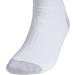 adidas Men's Classic Cushioned Crew Socks 3-Pack - White/Clear Onix Grey - Large - Buy Online on GoSupps.com