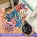 Star Snap Hair Clips 50 Pcs Cute Metal Hair Clip Barrettes Small Colourful Star Snap Hairclips Non Slip Barrette Accessories for Women Girls - Buy Online on GoSupps.com